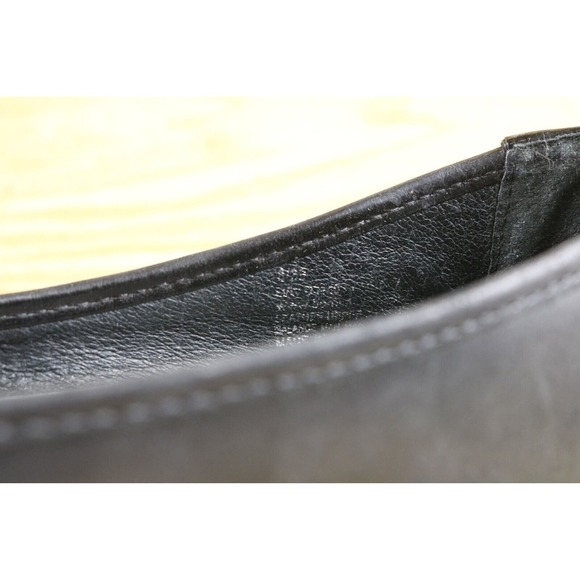 Born Shoes Women Sz 8 Black Leather Slip On Ballet Flats - Picture 9 of 9